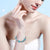 Blauwe Kristal Bedel Armband