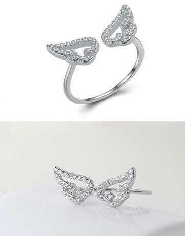 Engel Vleugels Ring