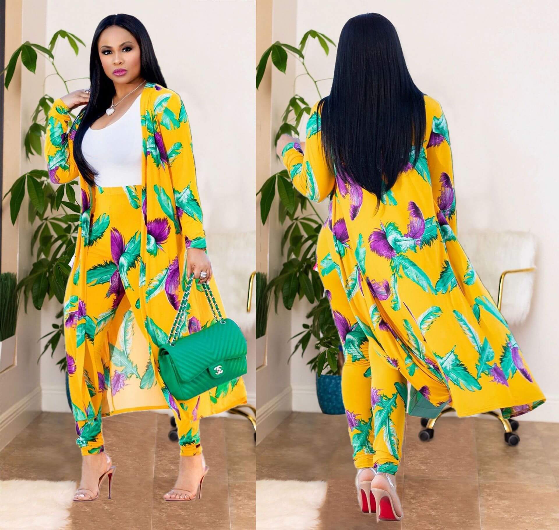 Kimono vestje set