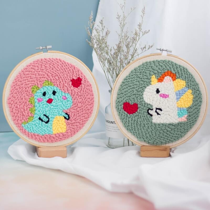 Borduurwerk pons naald