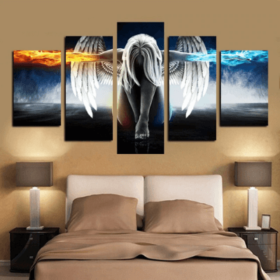 Engelen Muur Canvas