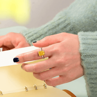 November Geboortesteen Ring