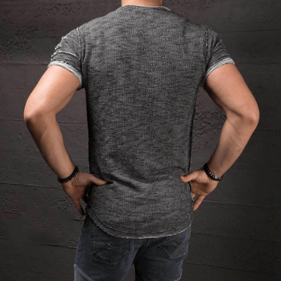 Mannen Shredded Tee