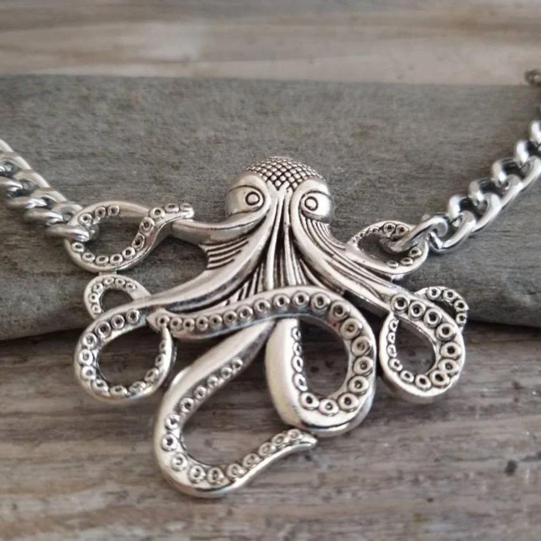 Octopus Choker Ketting