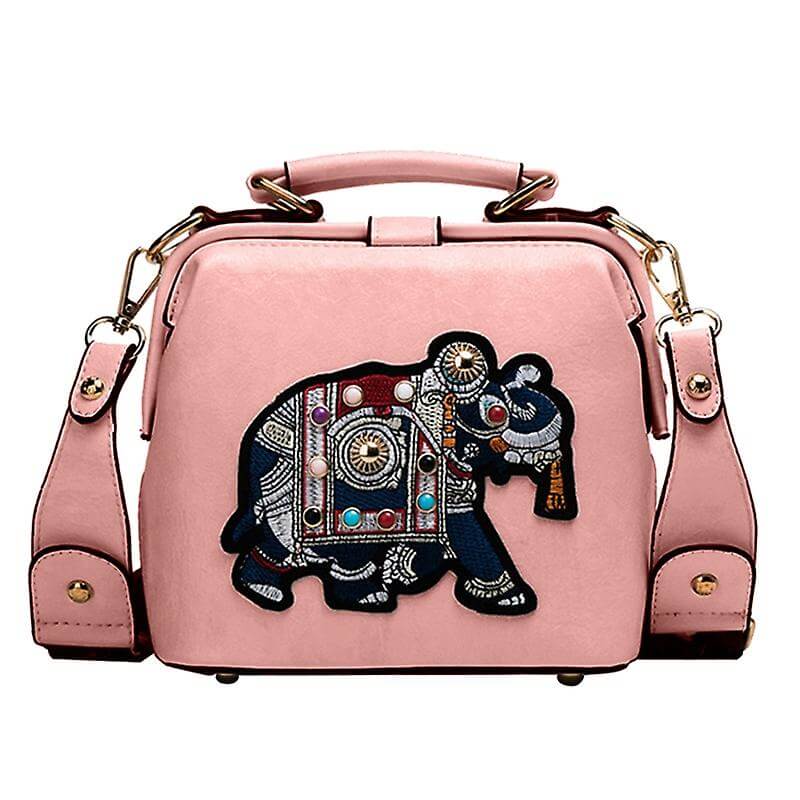 Mandala Geborduurde Tas