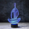 Yoga 3D Illusie Lamp