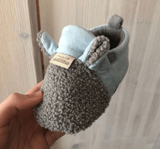 Lam ontwerp baby schoenen