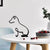 Minimalistische Hond Kunst Sculptuur