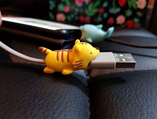 Schattige dieren bijt kabel beschermer