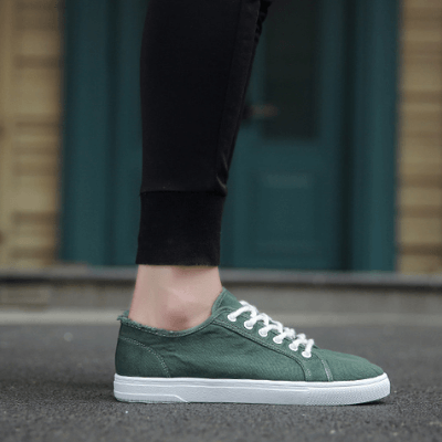 Lichtgewicht Canvas Heren Schoenen