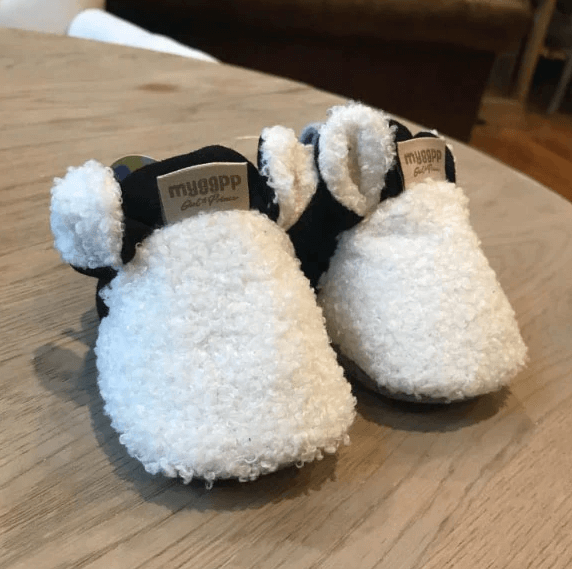 Lam ontwerp baby schoenen