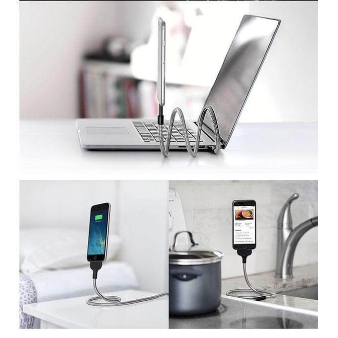 Veelzijdige telefoonstandaard oplaadkabel