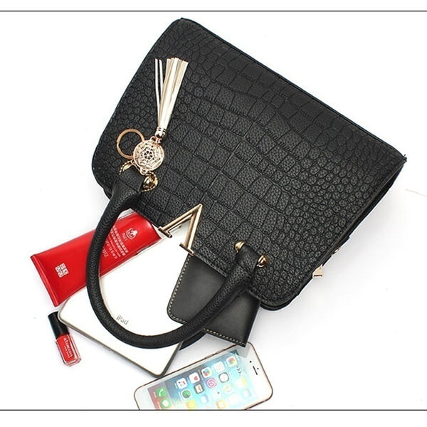 Krokodillen Stijl Tas