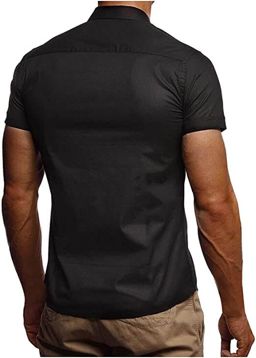 Heren Polo Shirt Met Knopen