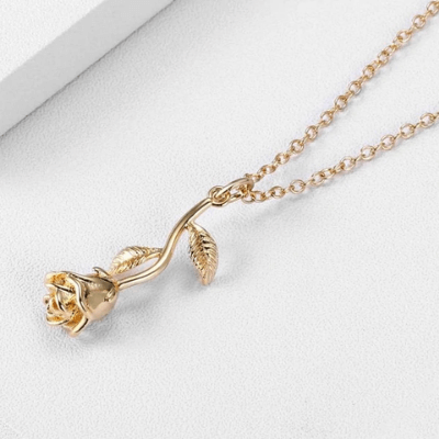 Rose Hanger Ketting
