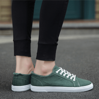 Lichtgewicht Canvas Heren Schoenen