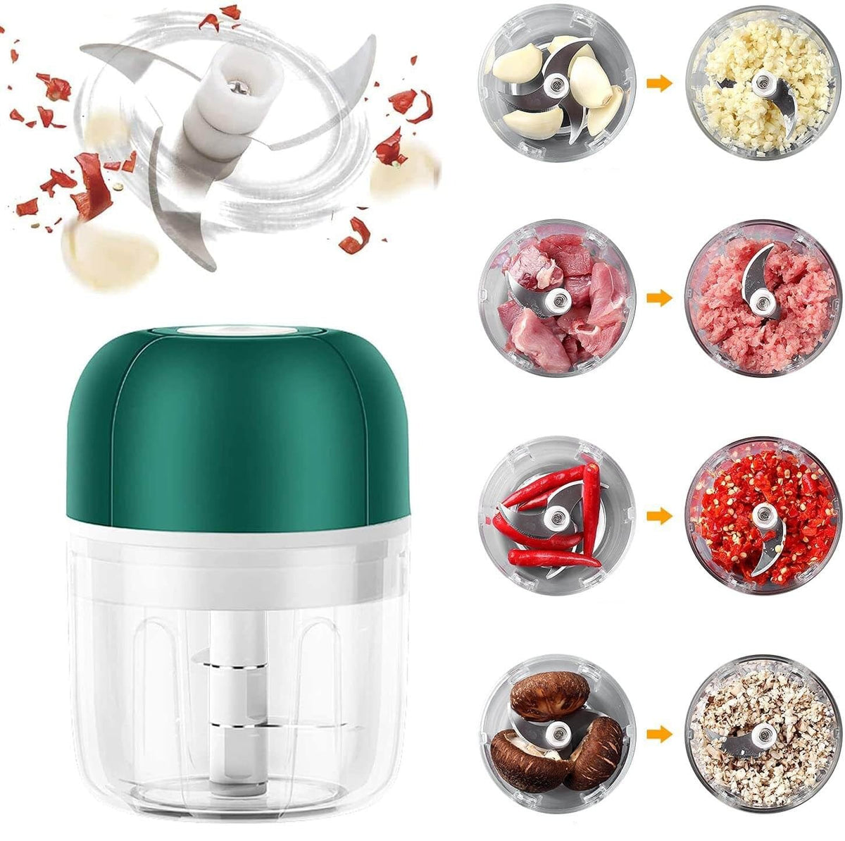 Elektrische Knoflookpers