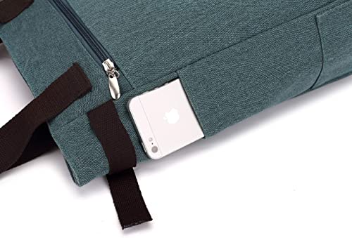 Kat Geborduurde Canvas Tas