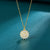 Spinning Zonnebloem Ketting