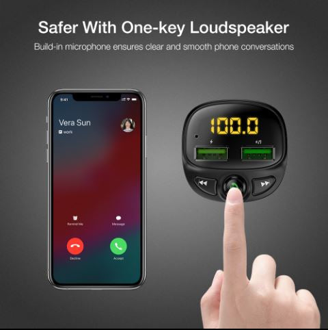 Handsfree Bluetooth Auto FM-zender