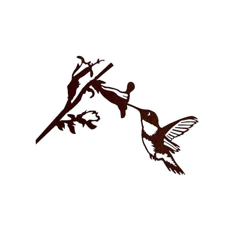 Metalen Kolibrie Kunst Werf