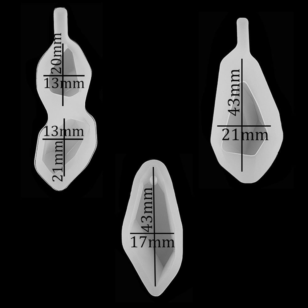 DIY Handgemaakte Kristal Lijmvorm