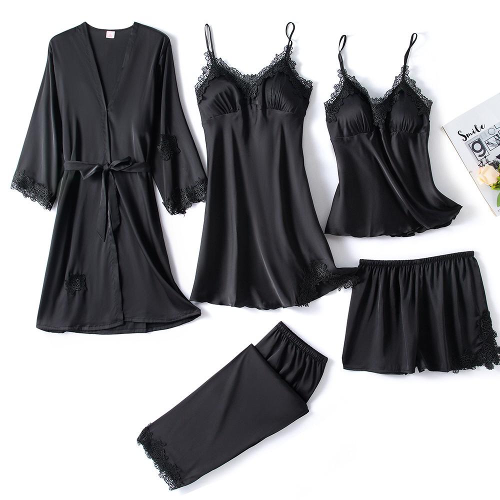 Zachte Zijden Pyjama Set