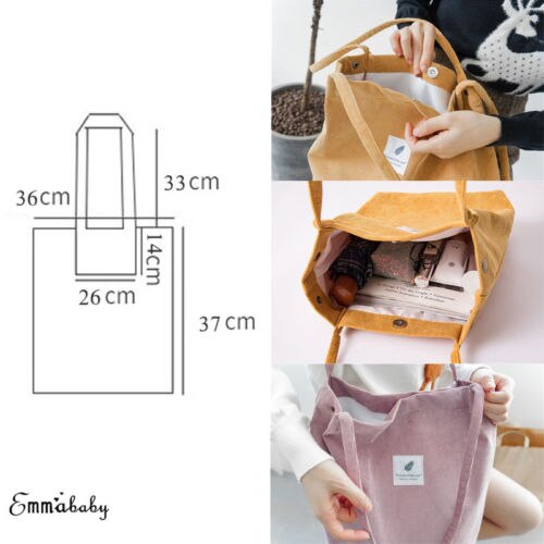 Corduroy Tas
