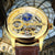 Forsining Heren Skelet Horloge