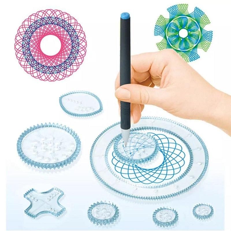 Leerzame Spirograph tekentool Ultra deluxe kit - De klassieker is terug!