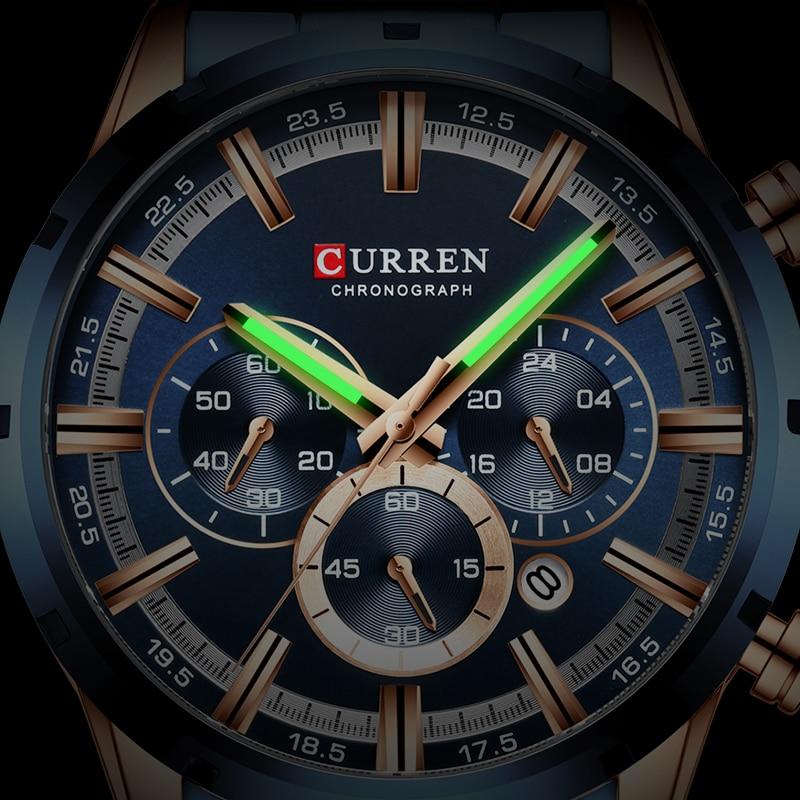 Curren Business Chronograafhorloge
