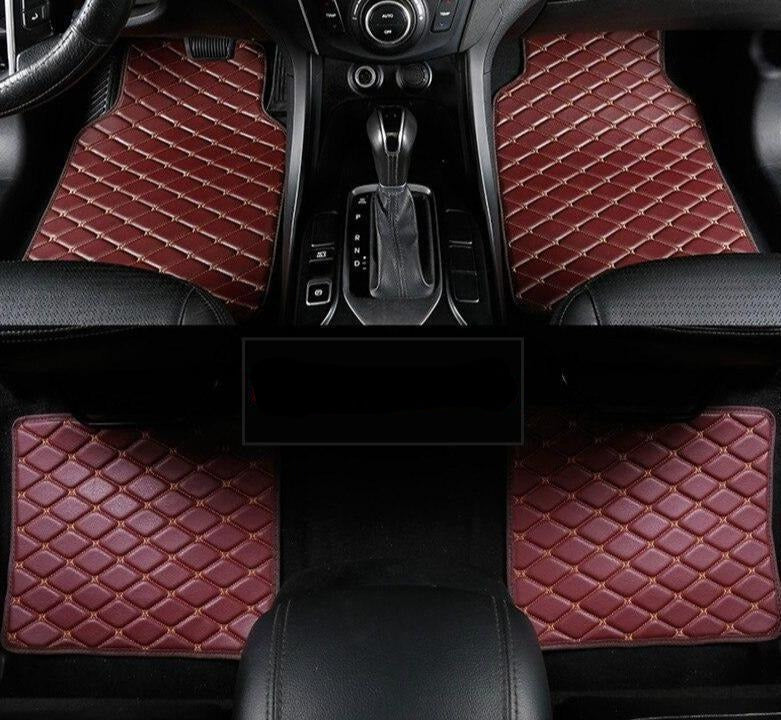 Universele Lederen Auto Vloermatten