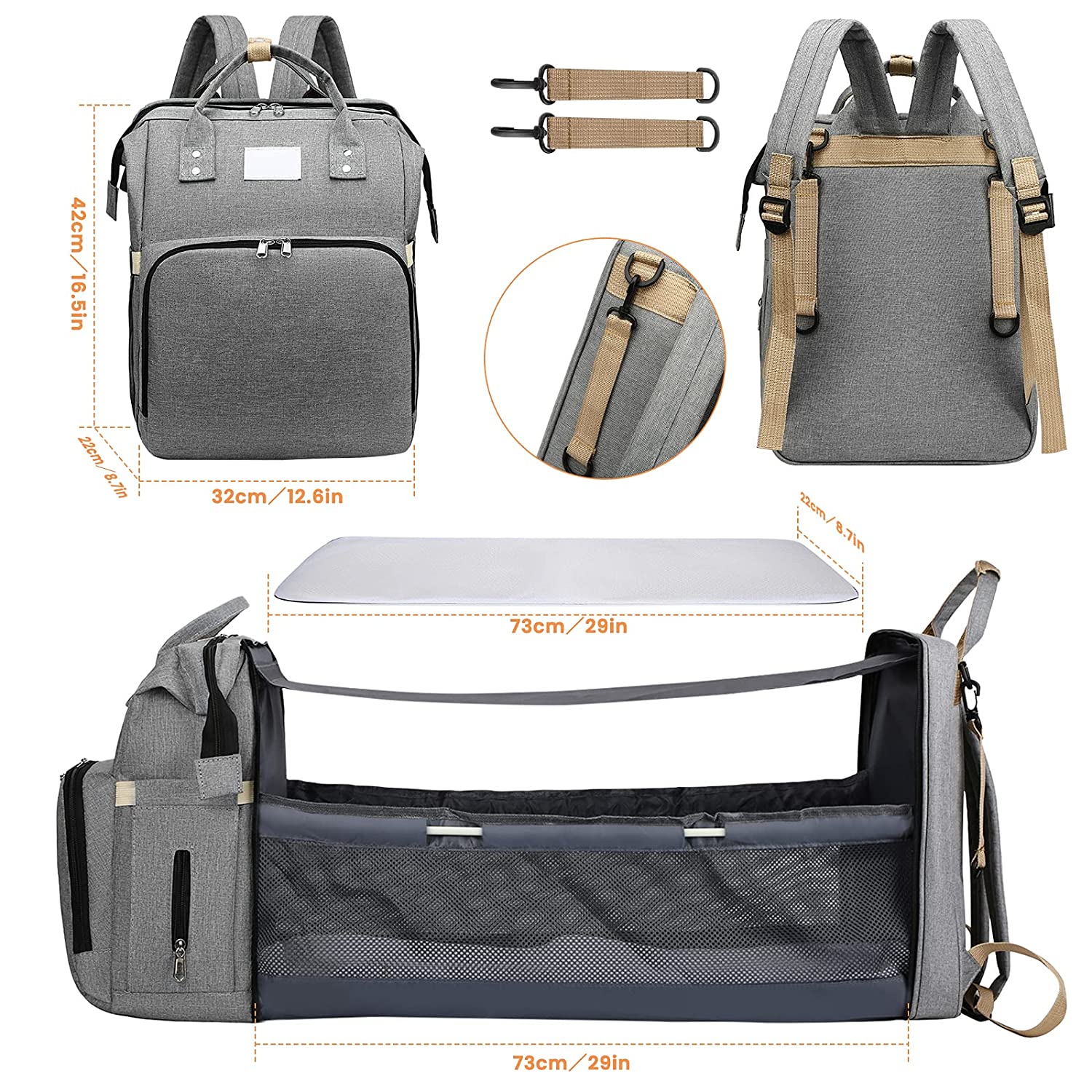 2-in-1 Baby Luiertas