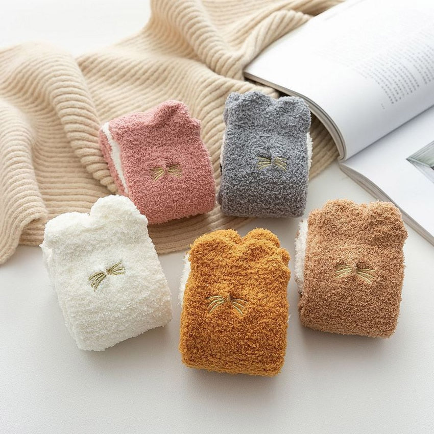 Pluizige poot Sokken