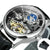 Forsining Heren Skelet Horloge