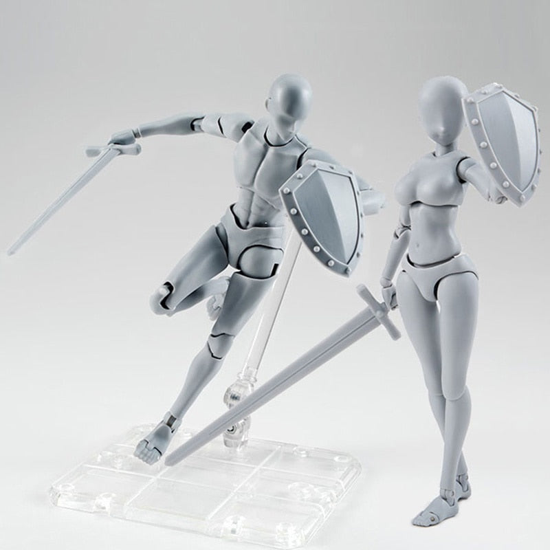 Body Kun & Body Chan Tekenende Mannequin