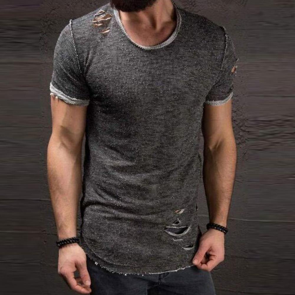 Mannen Shredded Tee