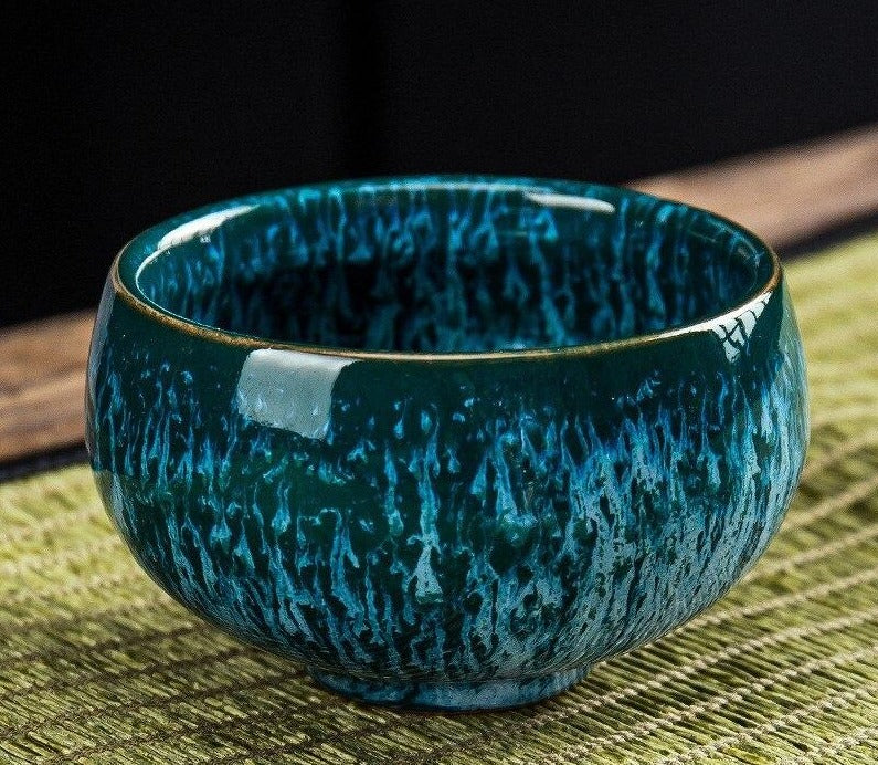 Keramische porseleinen theekop