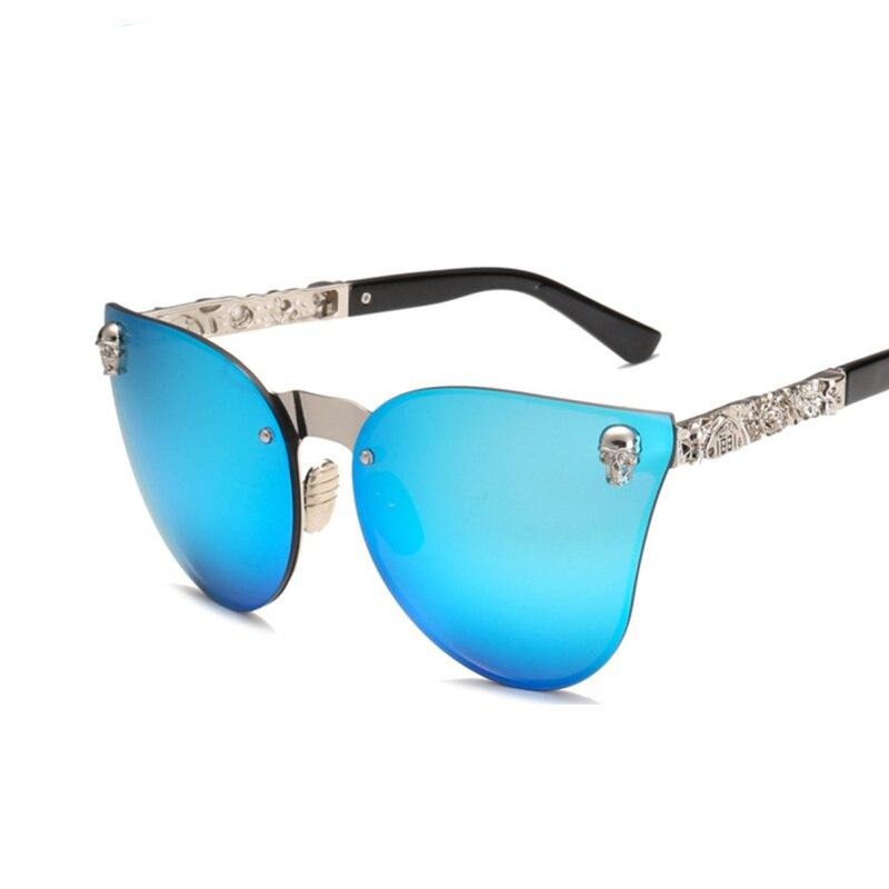 Unisex Schedel Zonnebril