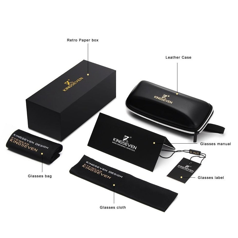 Mannen Vintage Aluminium Polariserende Zonnebril