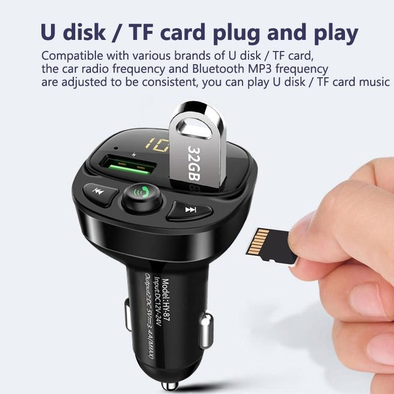 Handsfree Bluetooth Auto FM-zender