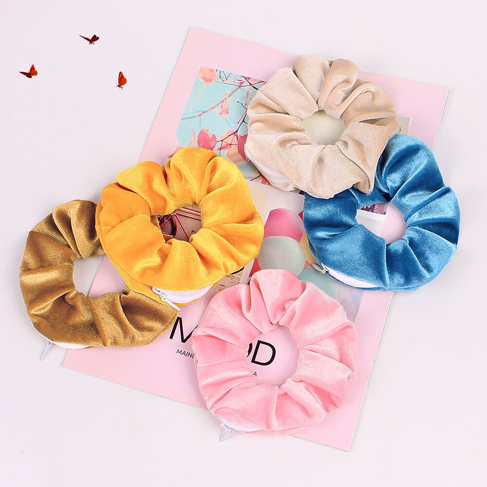 Portemonnee Haar Scrunchies (3x Stuks)