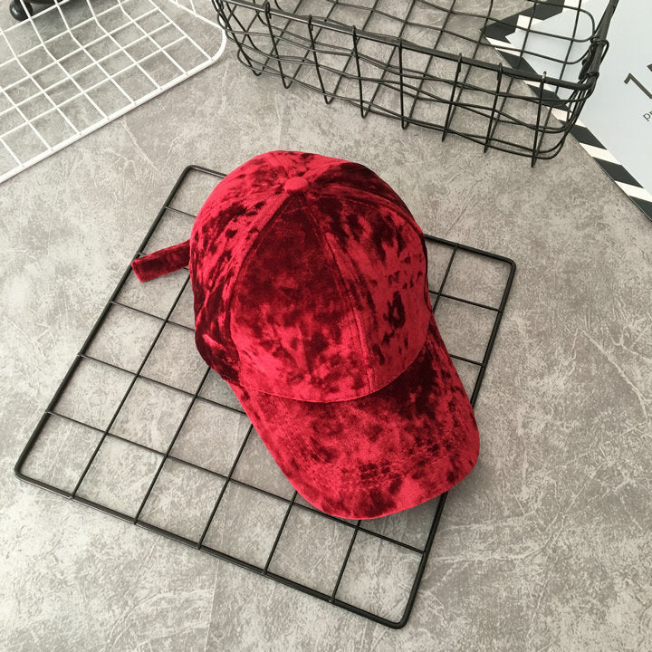 Fluwelen Vrouwen Pet