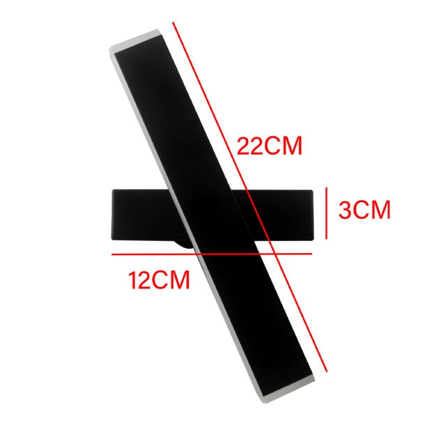 360° Roterende LED Muurlamp