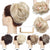 Rommelige knot haar scrunchie