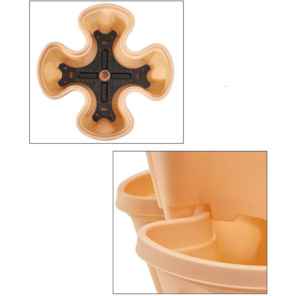 Aardbei stapelbare plantenpotten