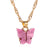Vlinder Gouden Ketting