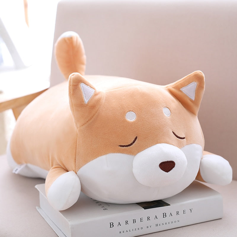 Shiba Inu Cartoon Pillow