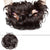 Rommelige knot haar scrunchie