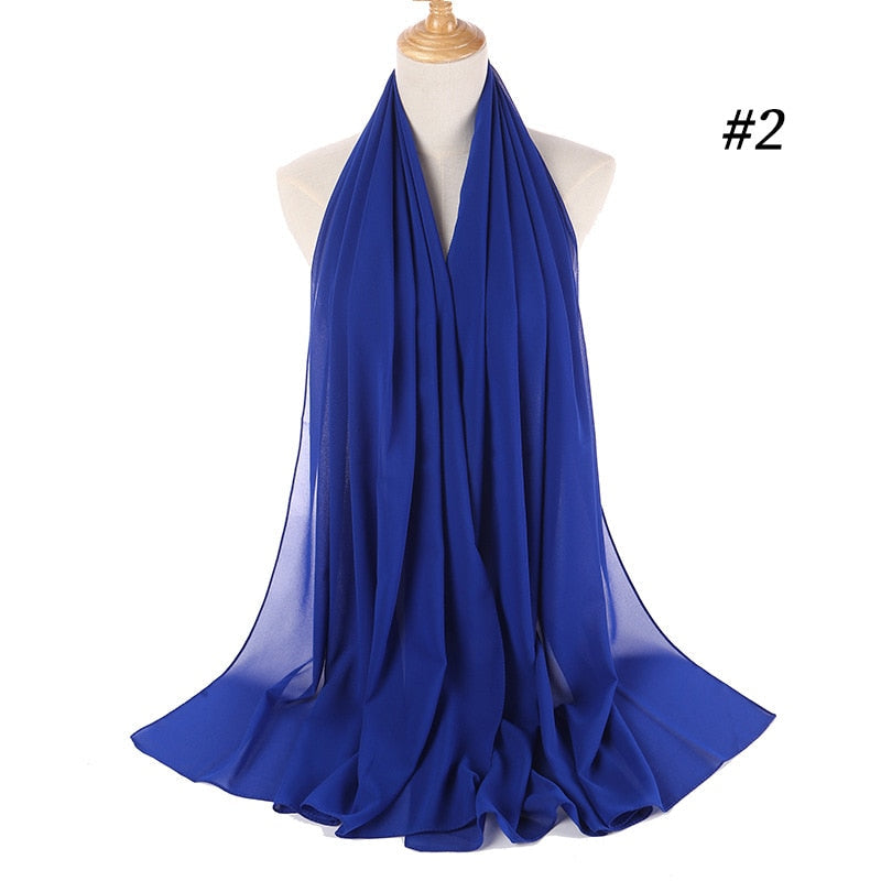 Chiffon Hijab Hoofdband